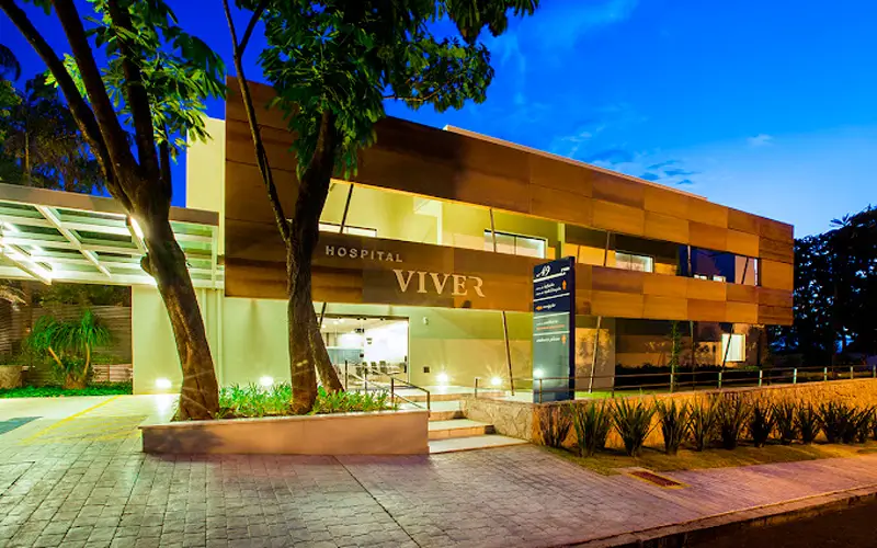 Fachada do Hospital Viver em Ribeirão Preto